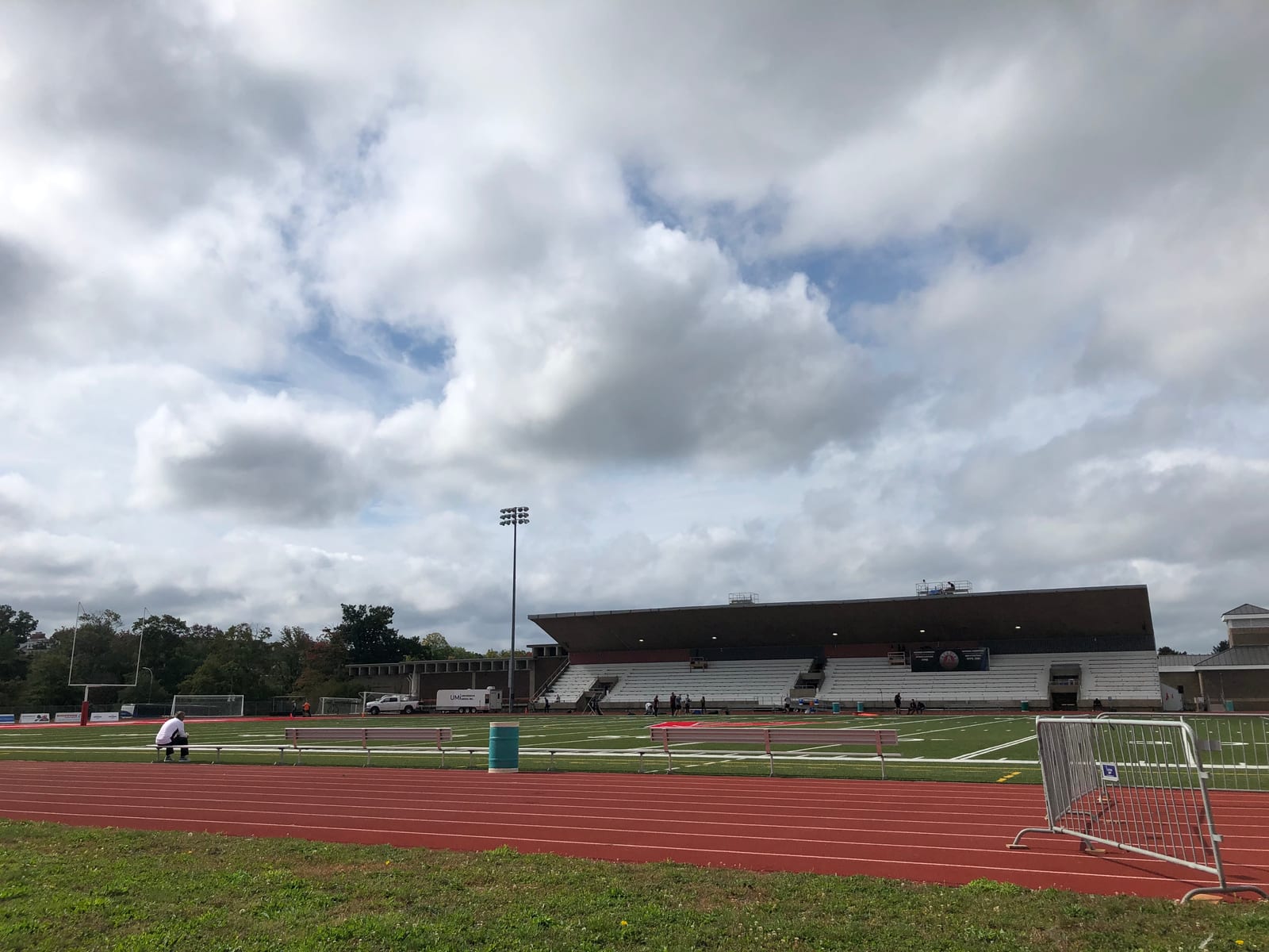 Raymond Field in Wolfville, Nova Scotia on the campus of Acadia University.