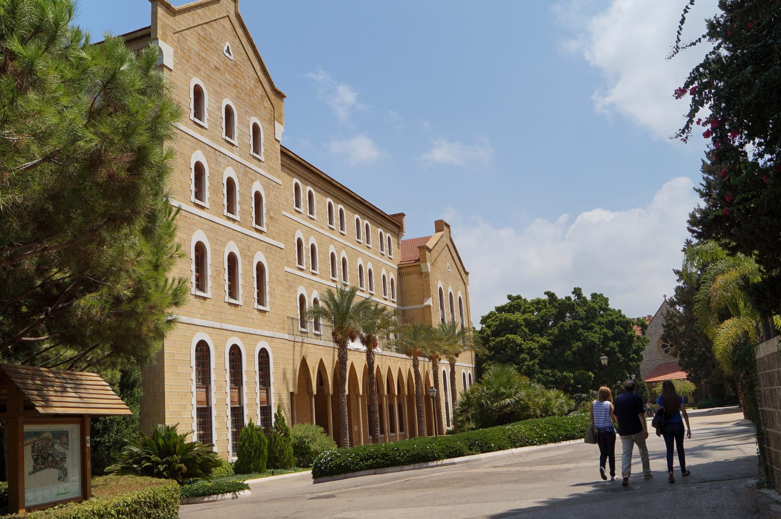 American University of Beirut - College hall.