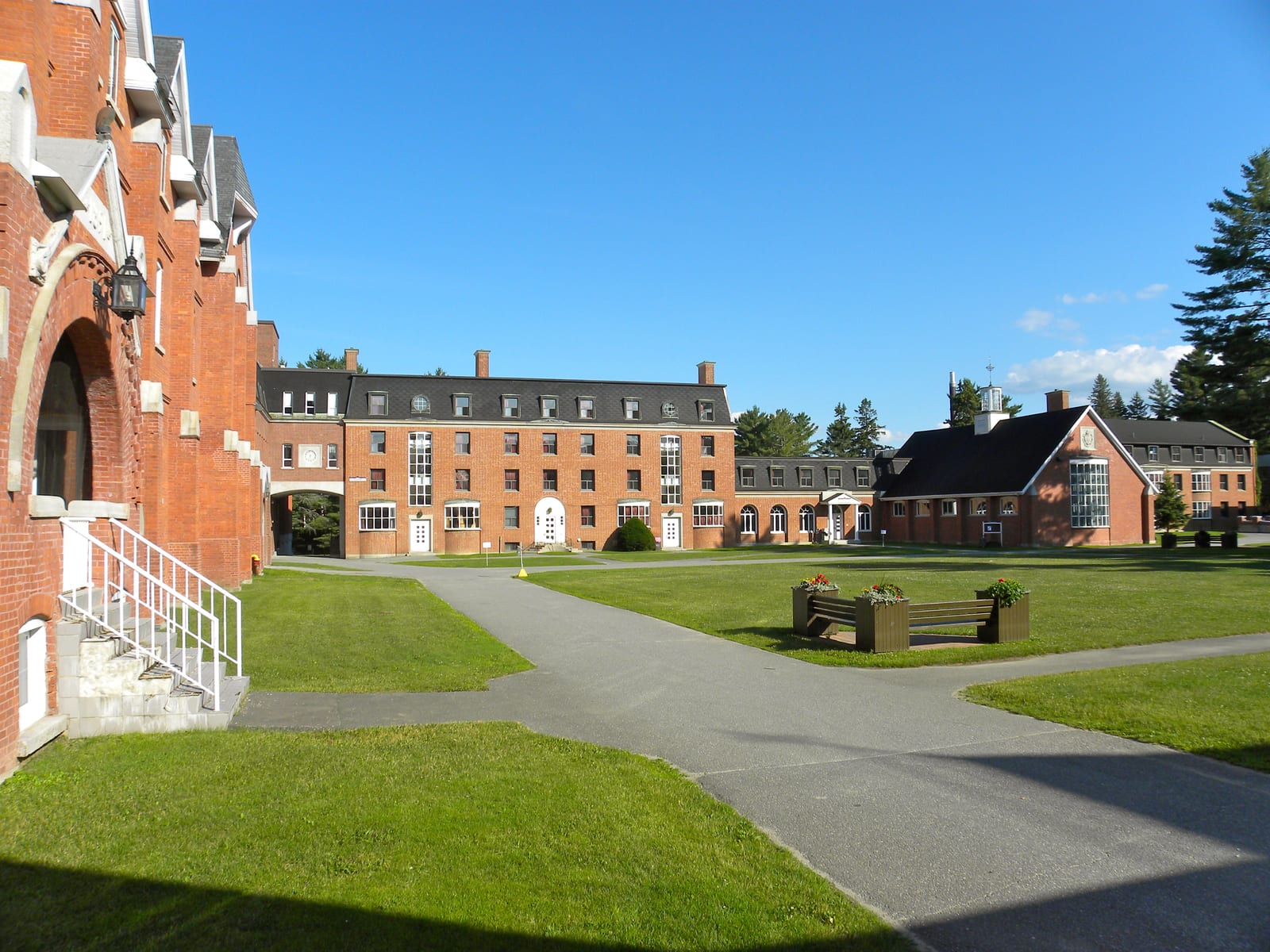 The campus of Bishop's University (Lennoxville, QC)