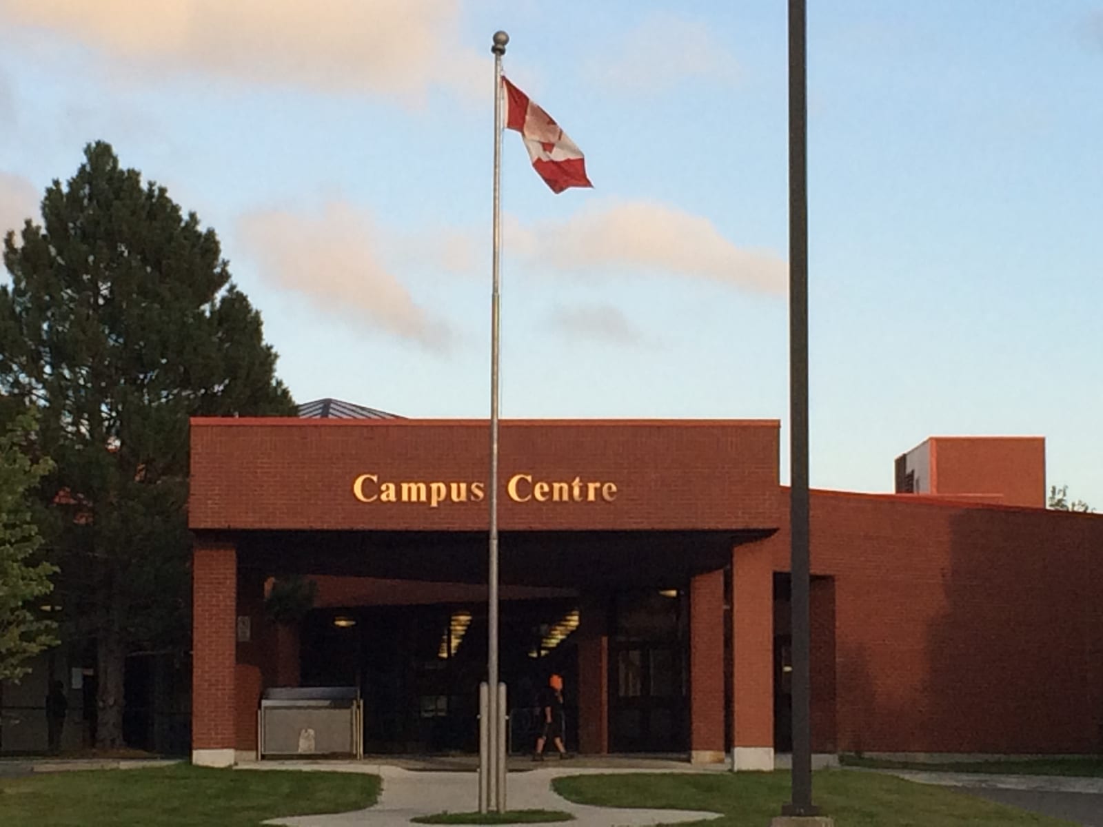 Entrance to the Campus Centre.