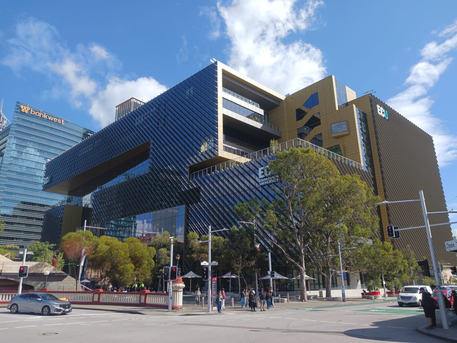 The Edith Cowan University, City Campus, Perth, Western Australia