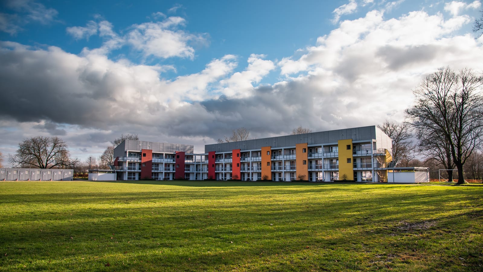 Example of Freshman Program student housing on the Campus in Geilenkirchen