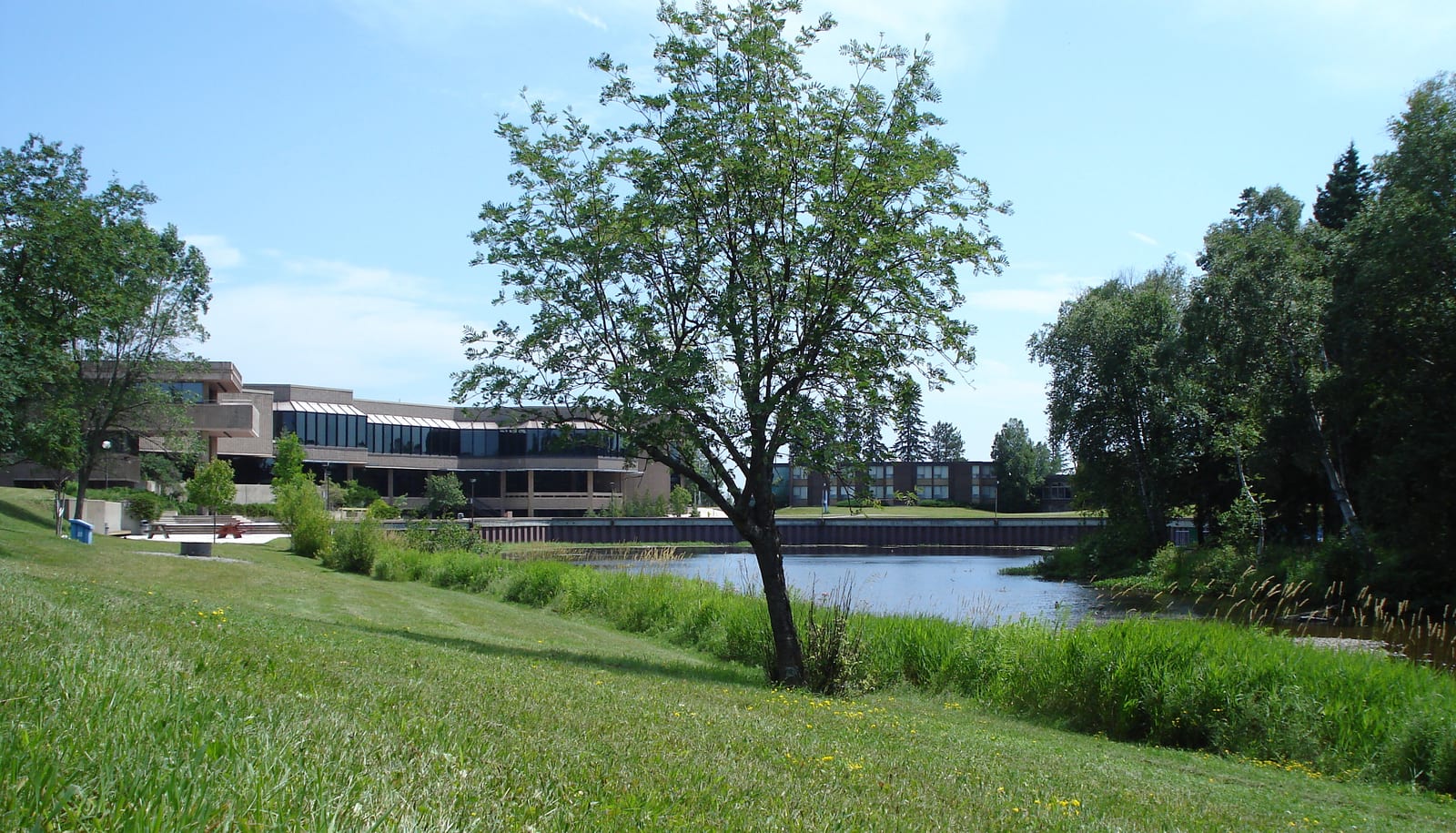 Lakehead University Campus in Thunder Bay, Ontario, Canada.