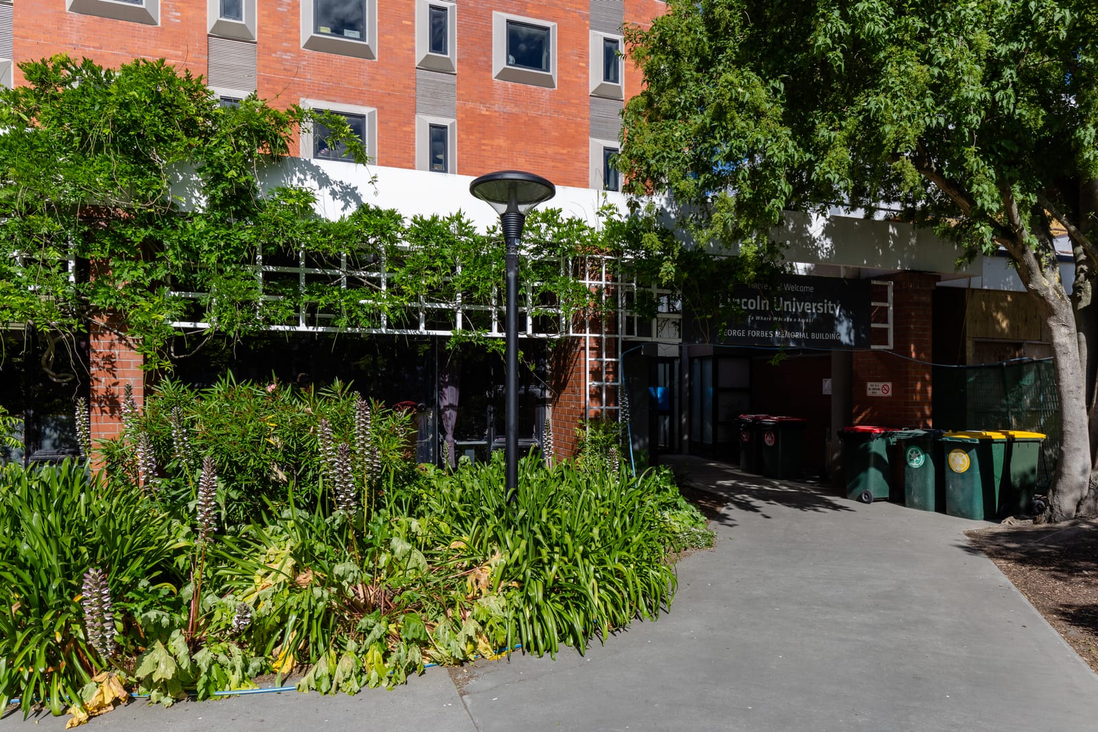 George Forbes Memorial Building, Lincoln University, New Zealand