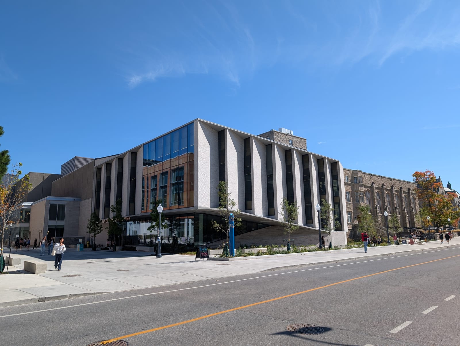 Queen's University's revitalized John Deutsch University Centre.