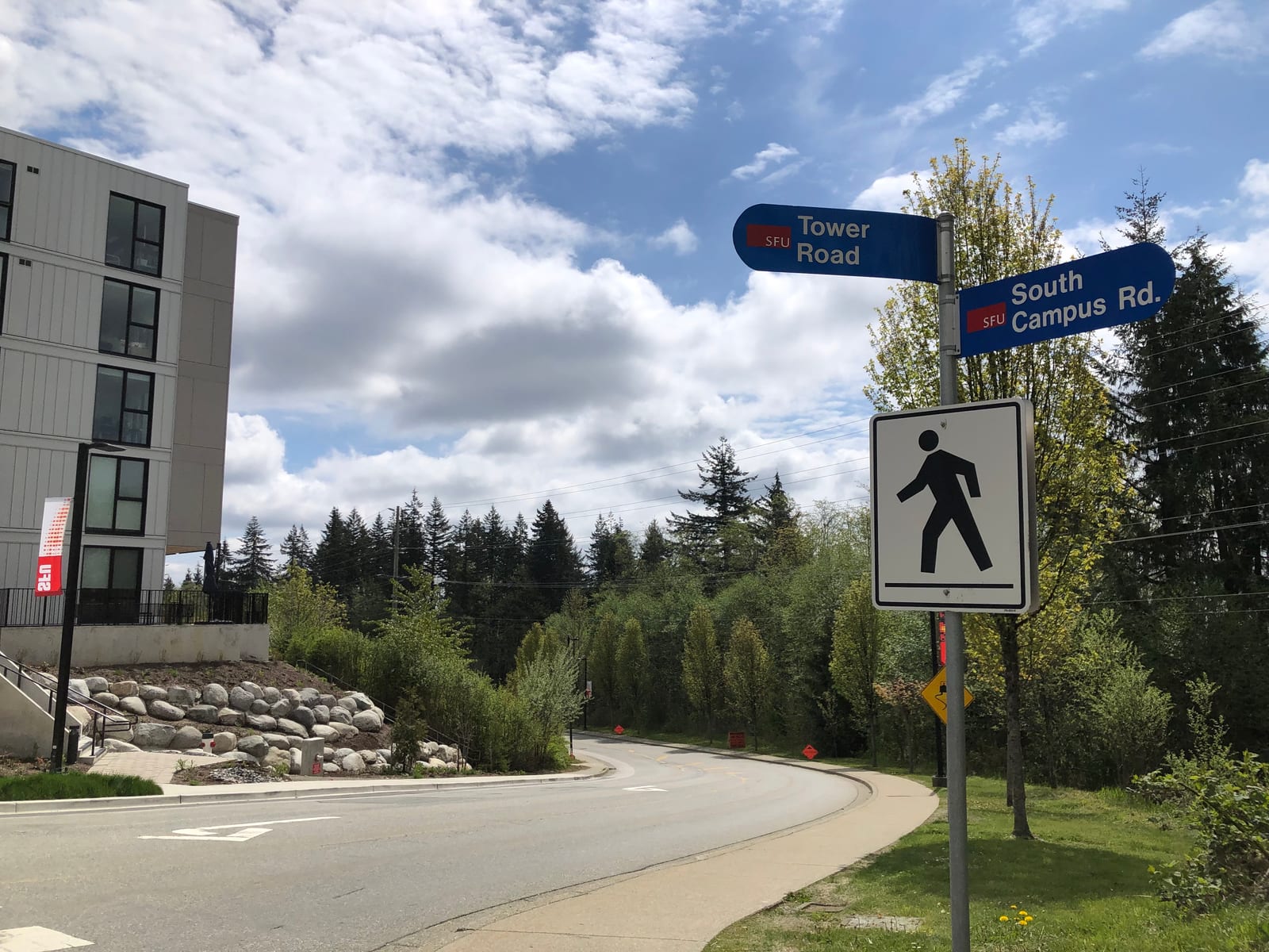 ​Tower Road at South Campus Road, SFU Burnaby