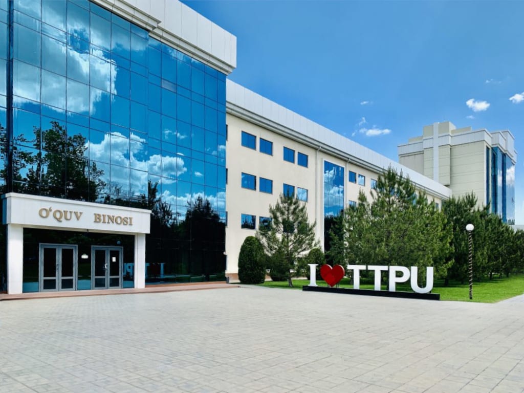 TTPU's entrance to the main academic building