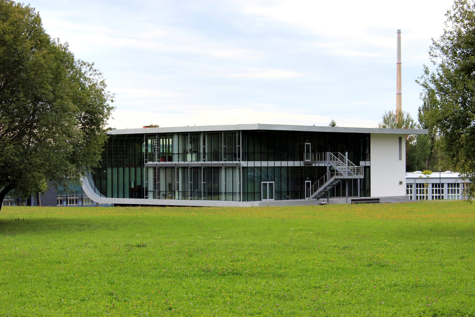 Building of the Chemnitz University of Technology, part 3, Erfenschlager Straße.
